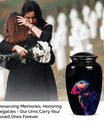 Puffin bird themed classic cremation urn