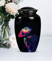 Puffin bird themed classic cremation urn