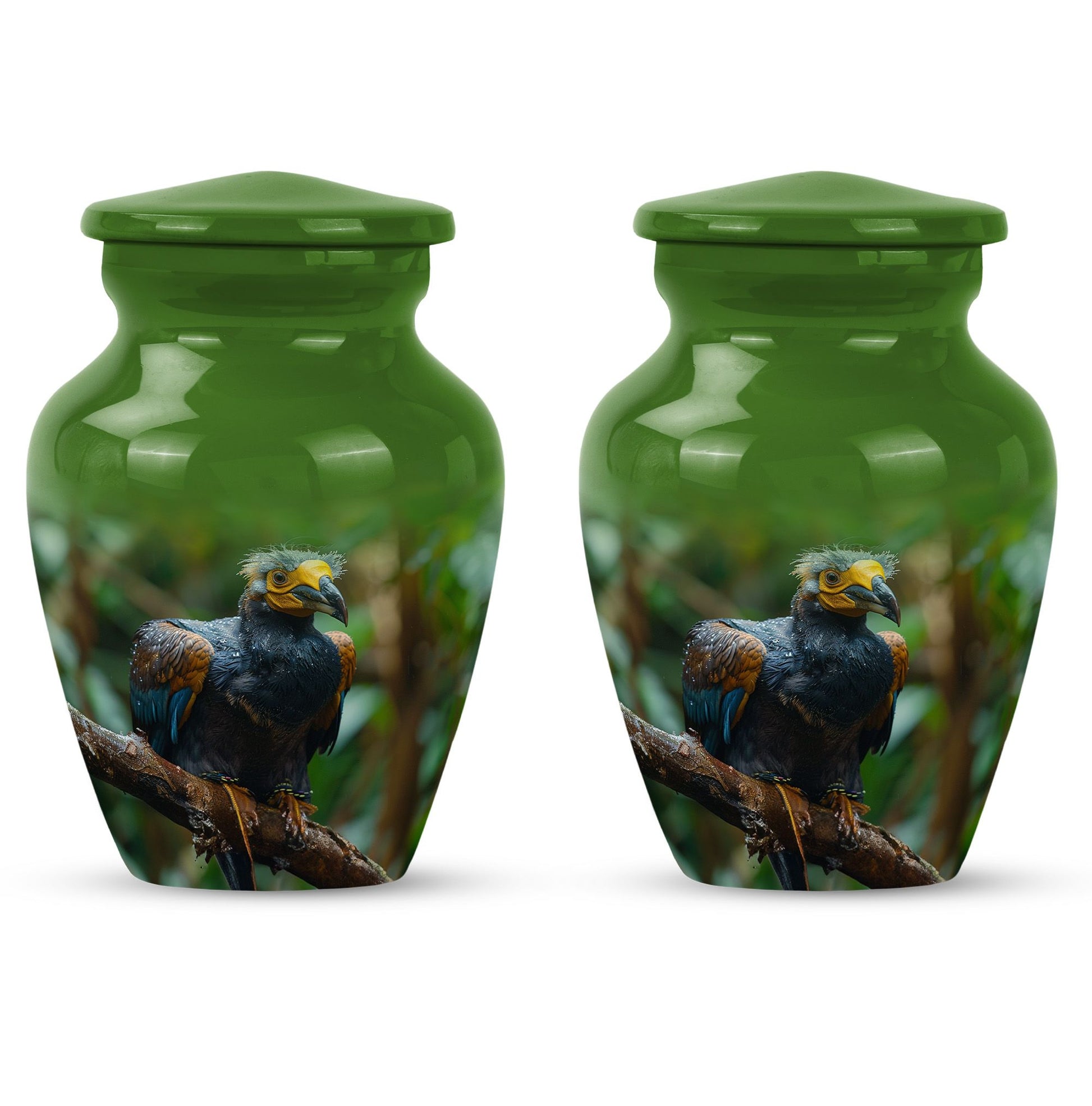 Puffin bird urn