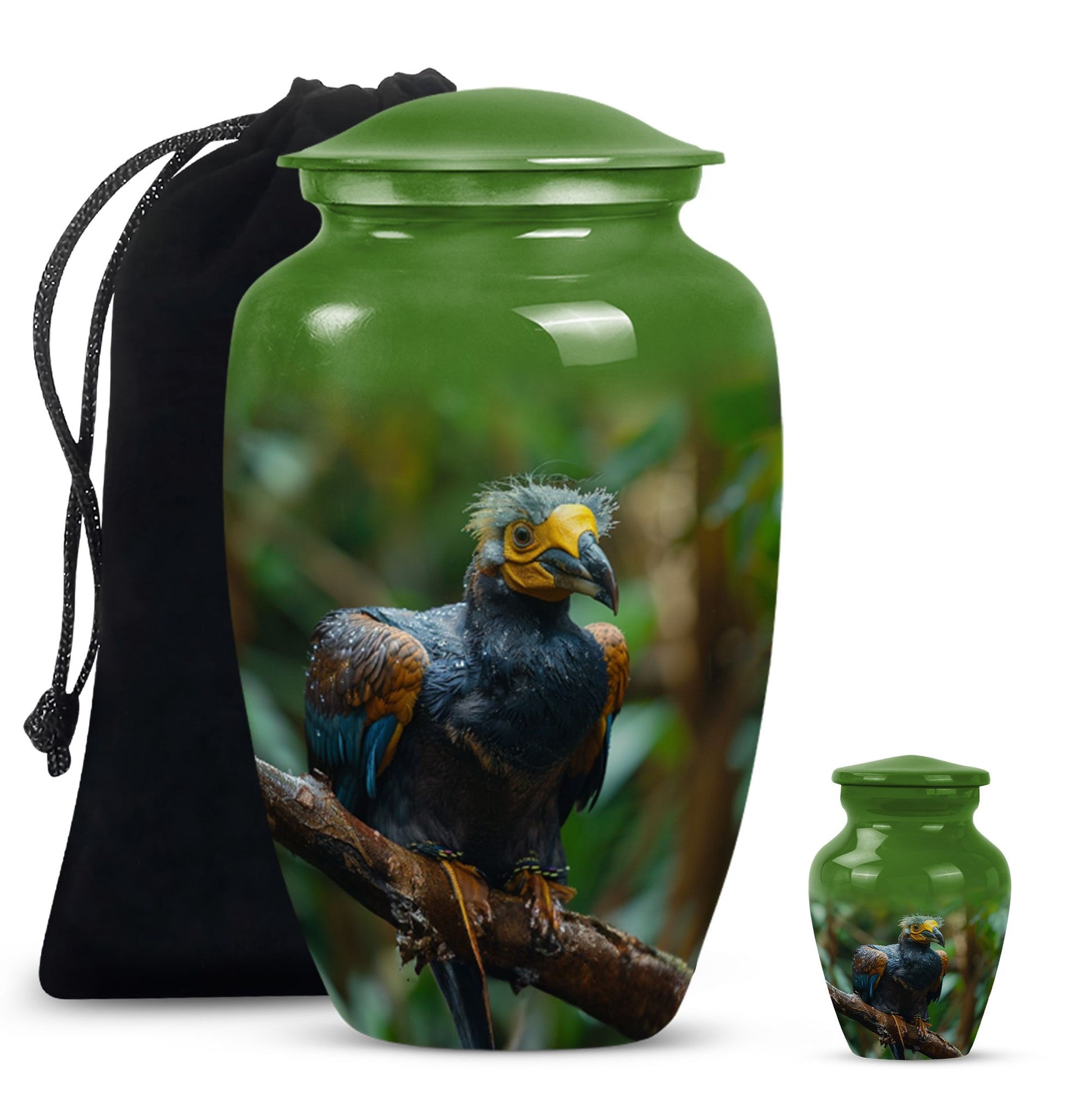 Puffin bird urn