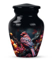 10-inch Classic Cardinal Bird Urn 