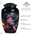 10-inch Classic Cardinal Bird Urn 