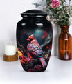 10-inch Classic Cardinal Bird Urn 