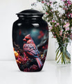 10-inch Classic Cardinal Bird Urn 