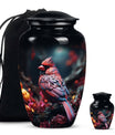 10-inch Classic Cardinal Bird Urn 