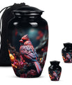 10-inch Classic Cardinal Bird Urn 