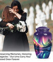  AURORA Urn, a large memorial adult urn for human ashes