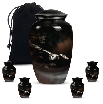 Large Urn with 4 Small Urn