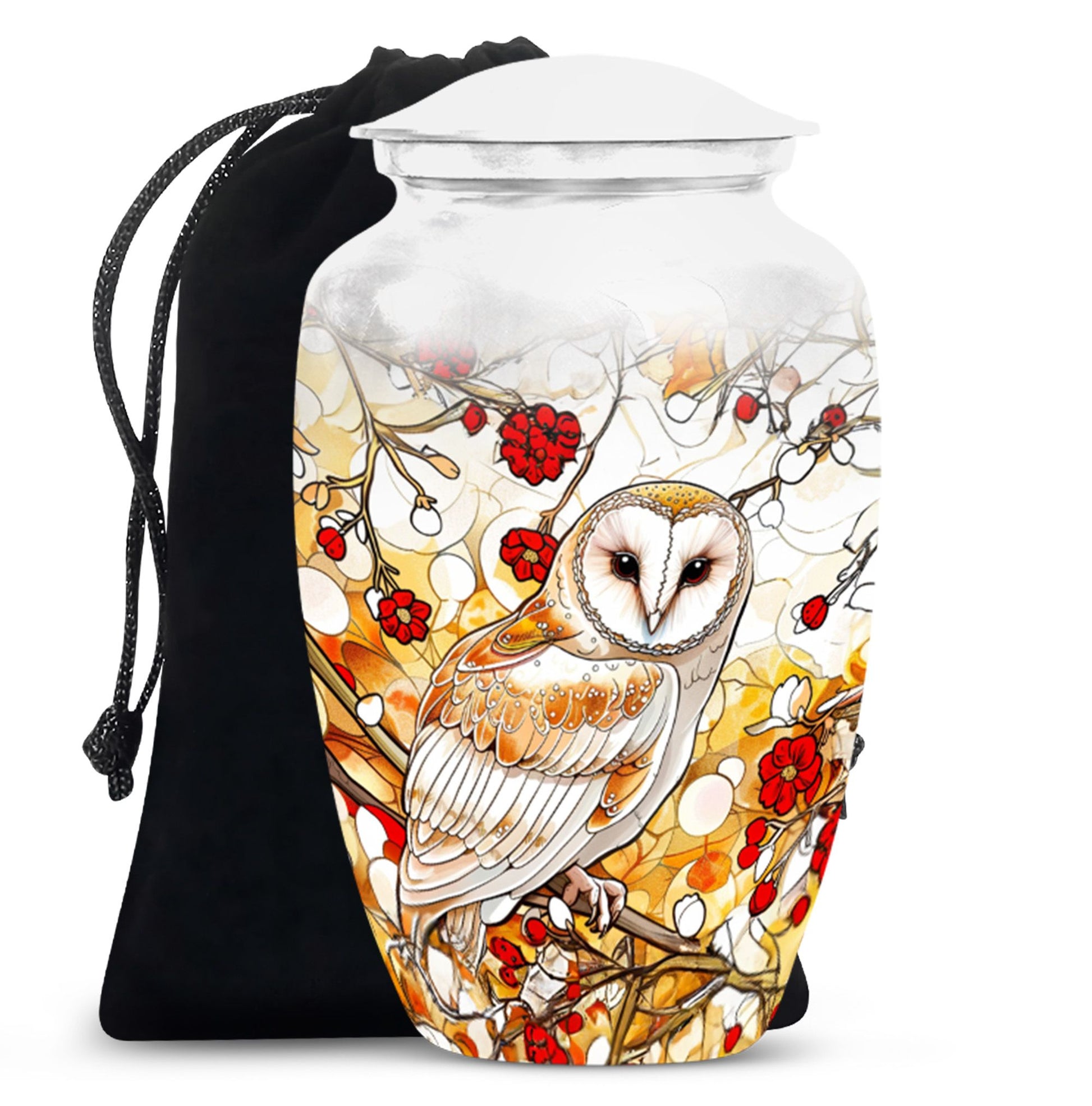 classic barn owl urn