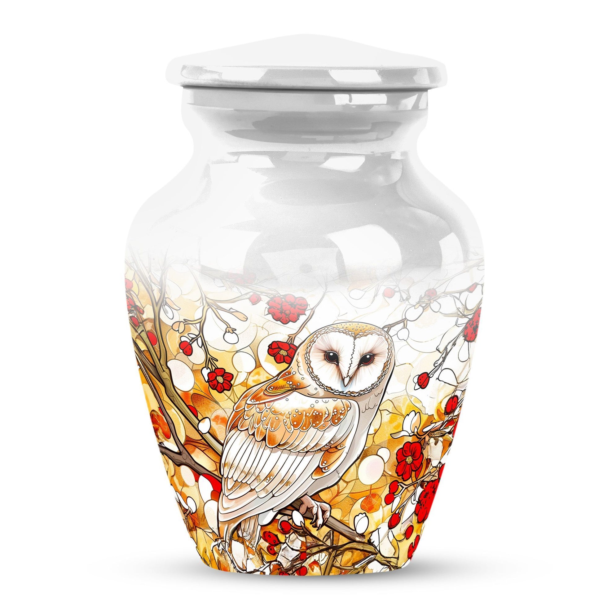 classic barn owl urn