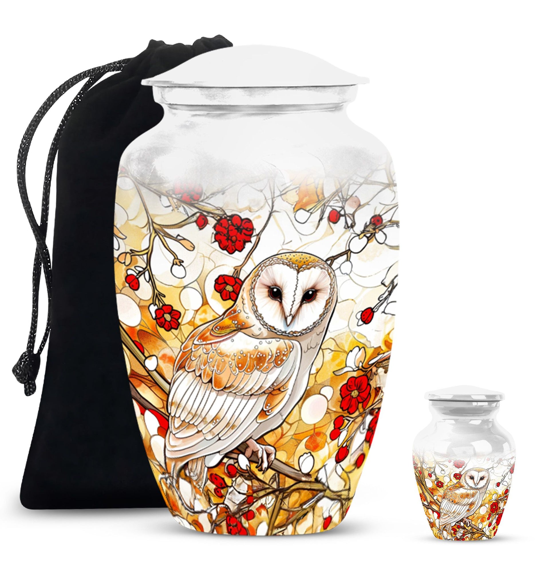 classic barn owl urn