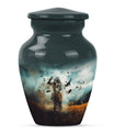 10-inch native american urn for memorial burials, 