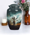 10-inch native american urn for memorial burials, 