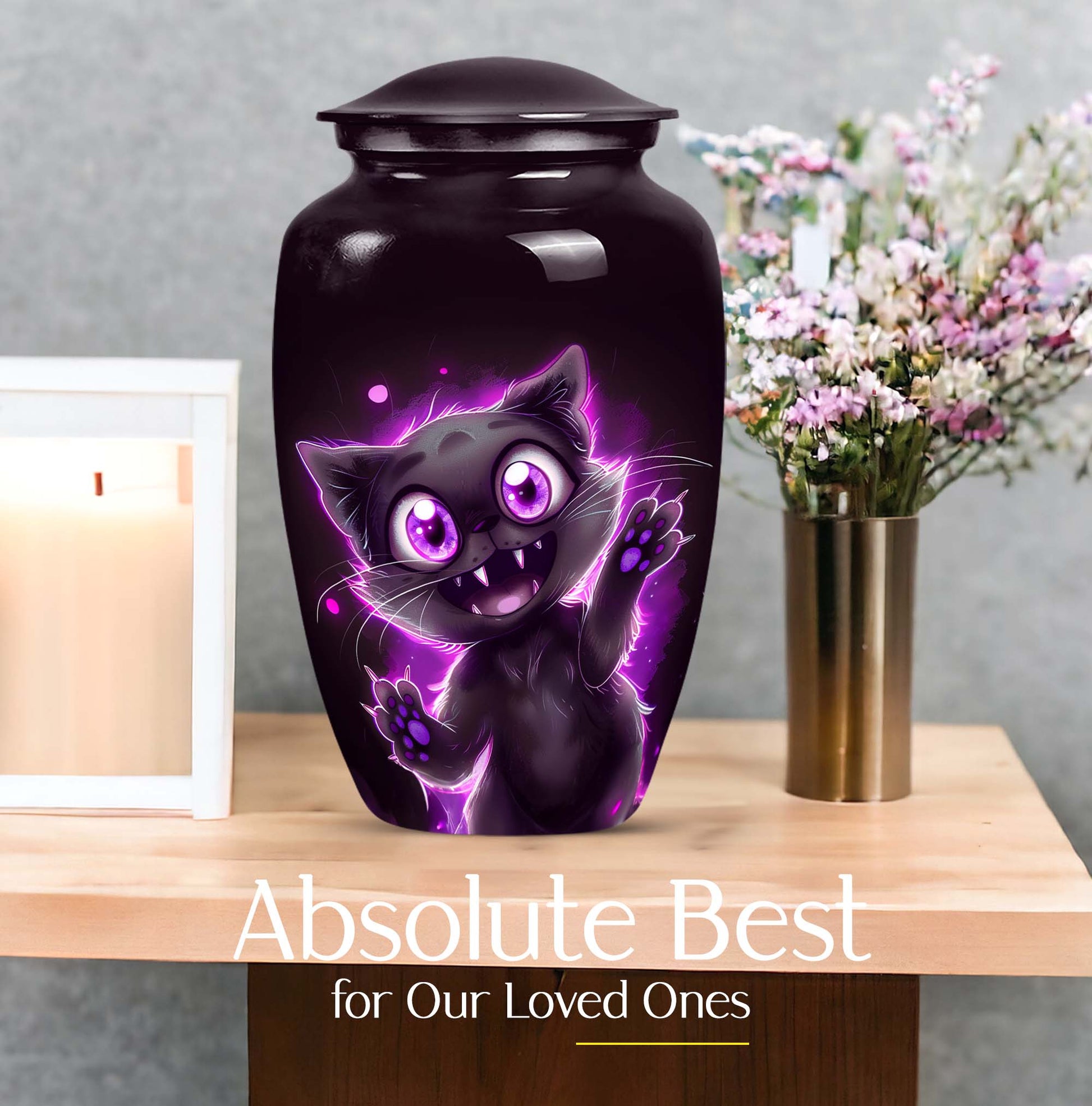 10-inch Classic PAWS urn, a large cremation urn 