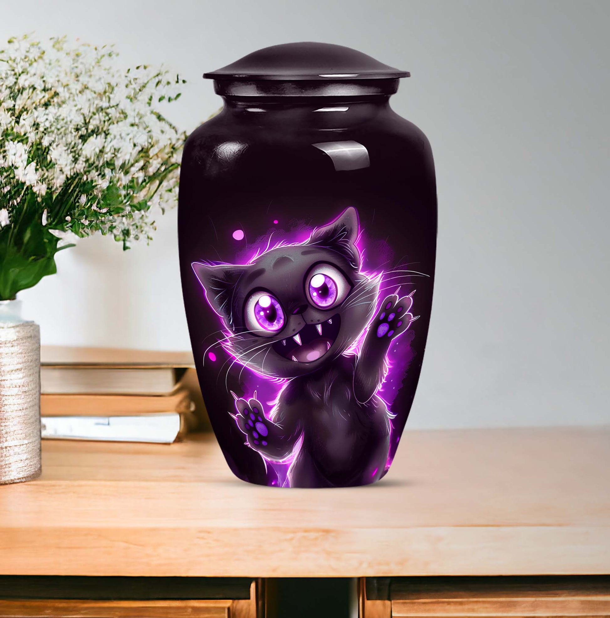 10-inch Classic PAWS urn, a large cremation urn 