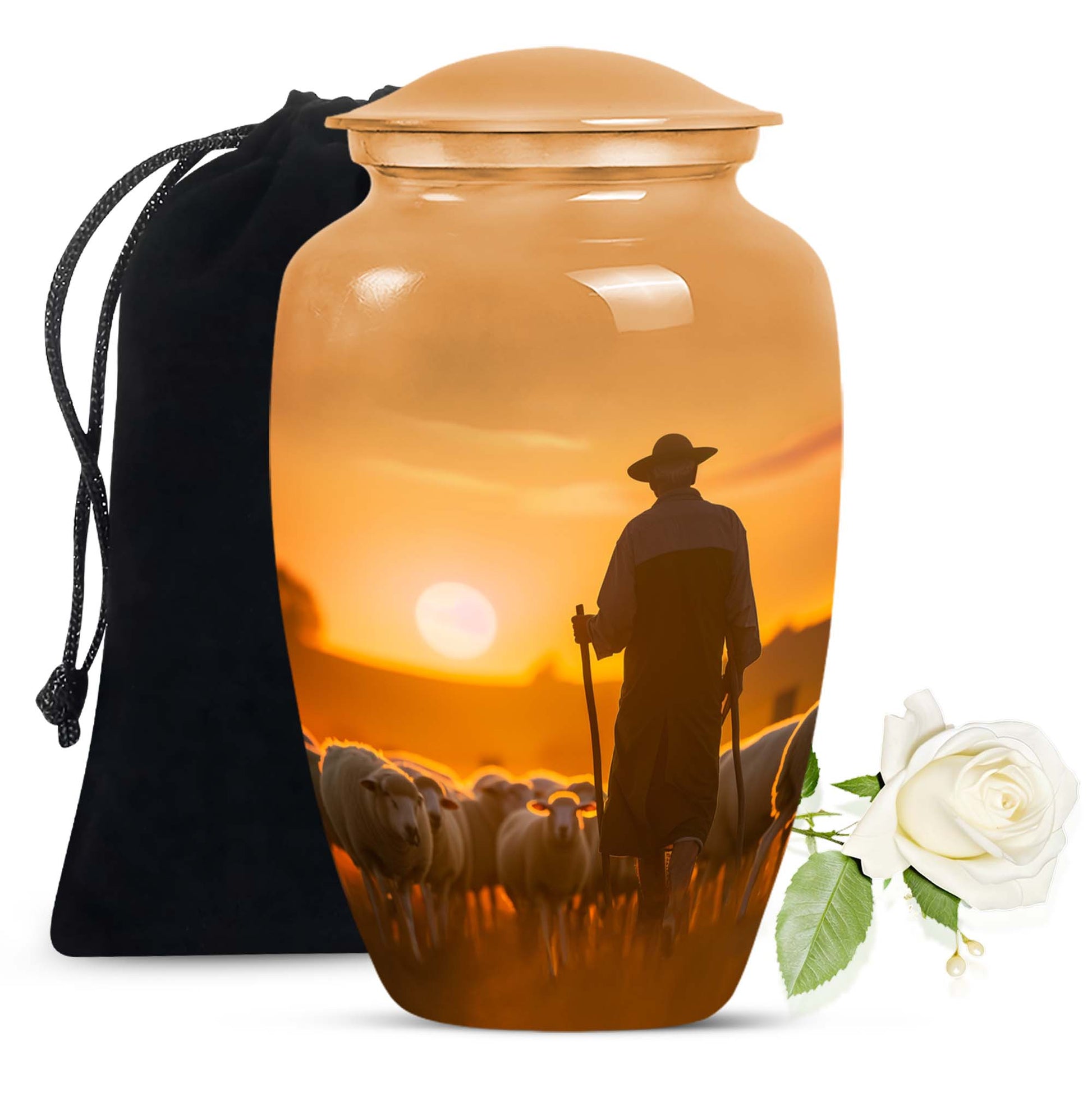 shepherd urn for memorial