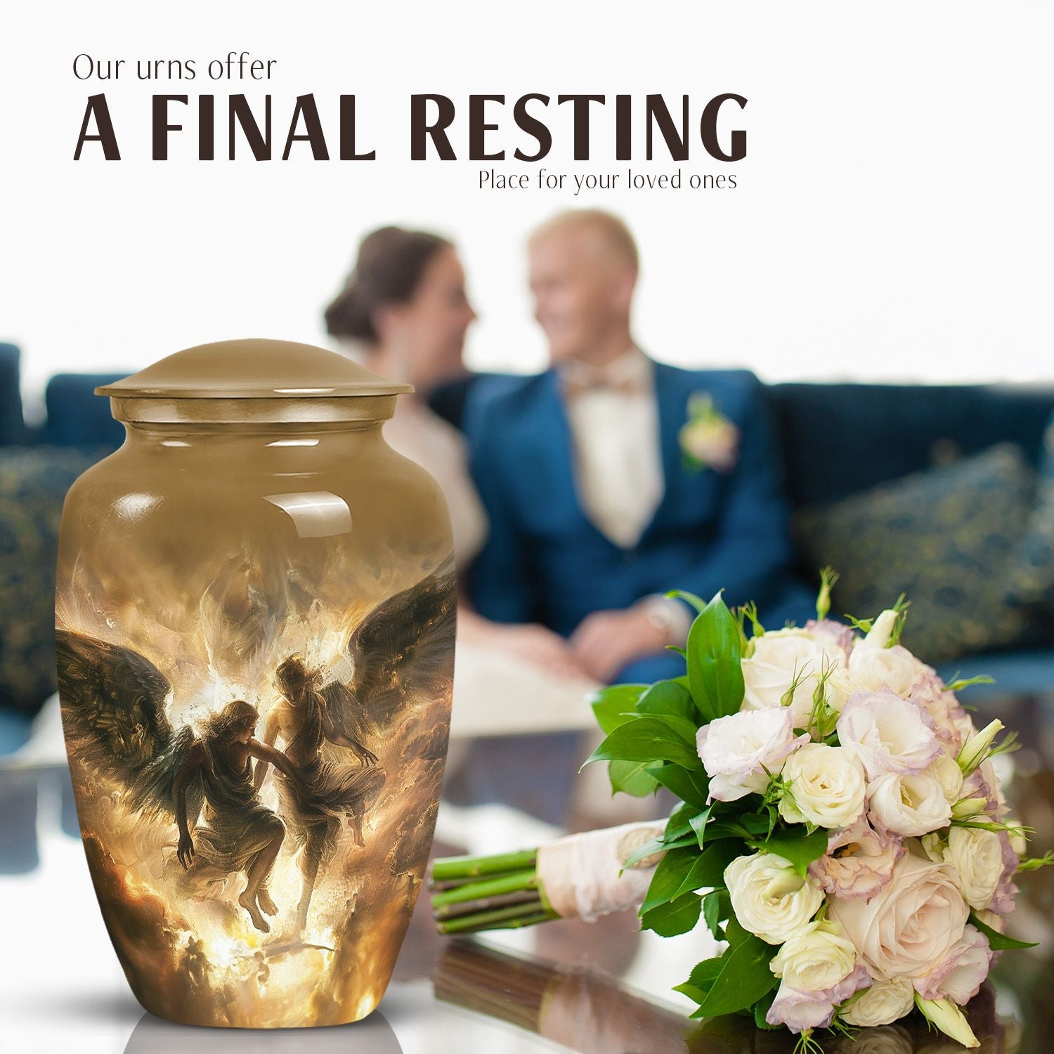  catholic urn for funeral burial