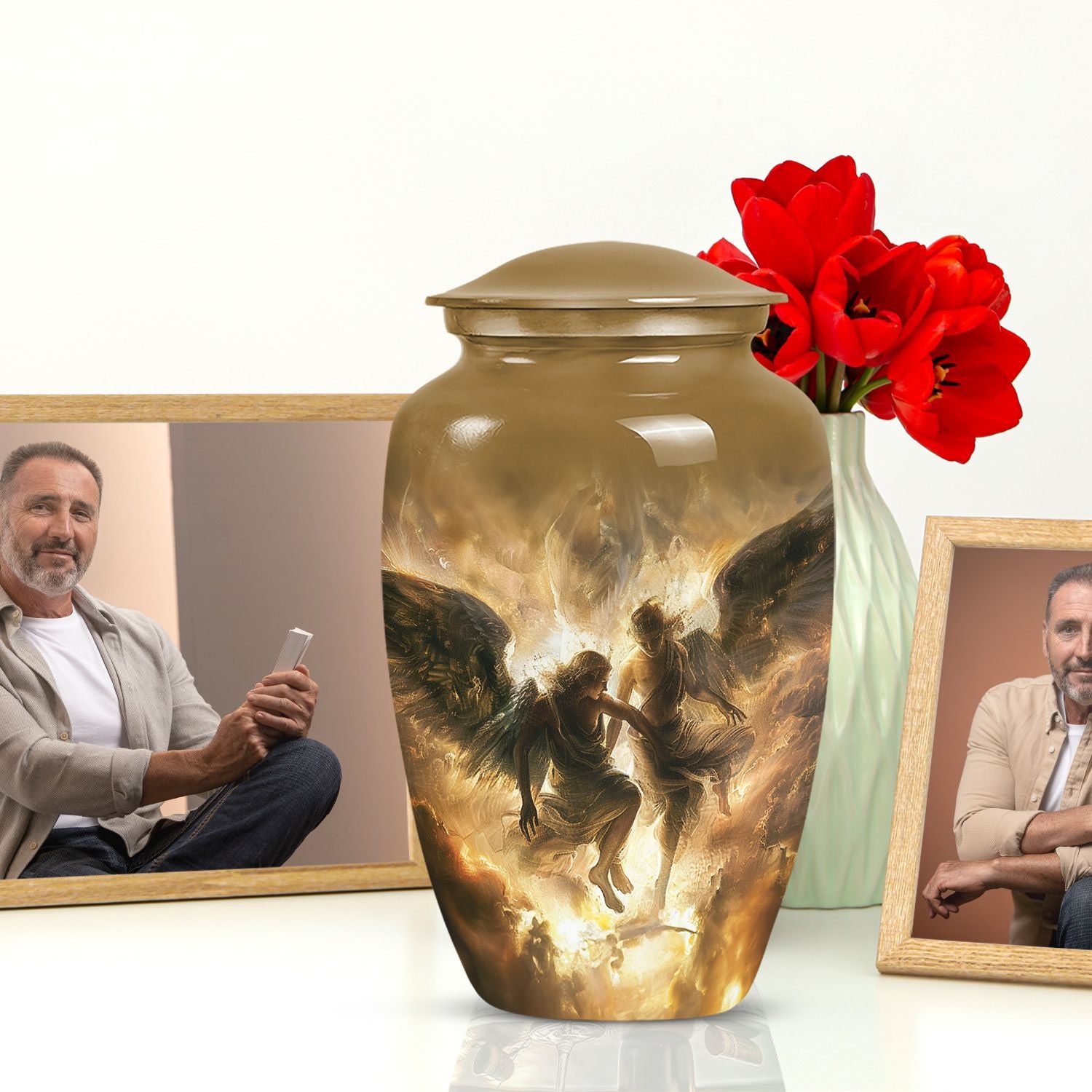  catholic urn for funeral burial