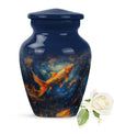 10 inch classic fish urn for human ashes.