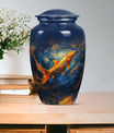 10 inch classic fish urn for human ashes.