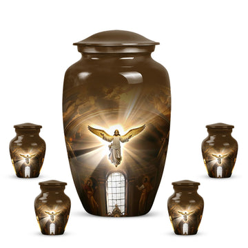 Large Urn with 4 Small Urn