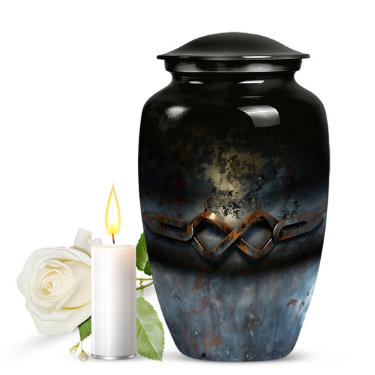 Catholic memorial urn for mom's ashes