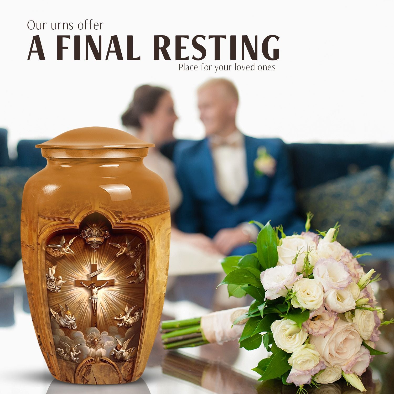 catholic burial urn.