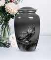 classic owl urn for male adults ashes