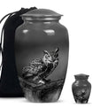 classic owl urn for male adults ashes