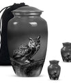 classic owl urn for male adults ashes