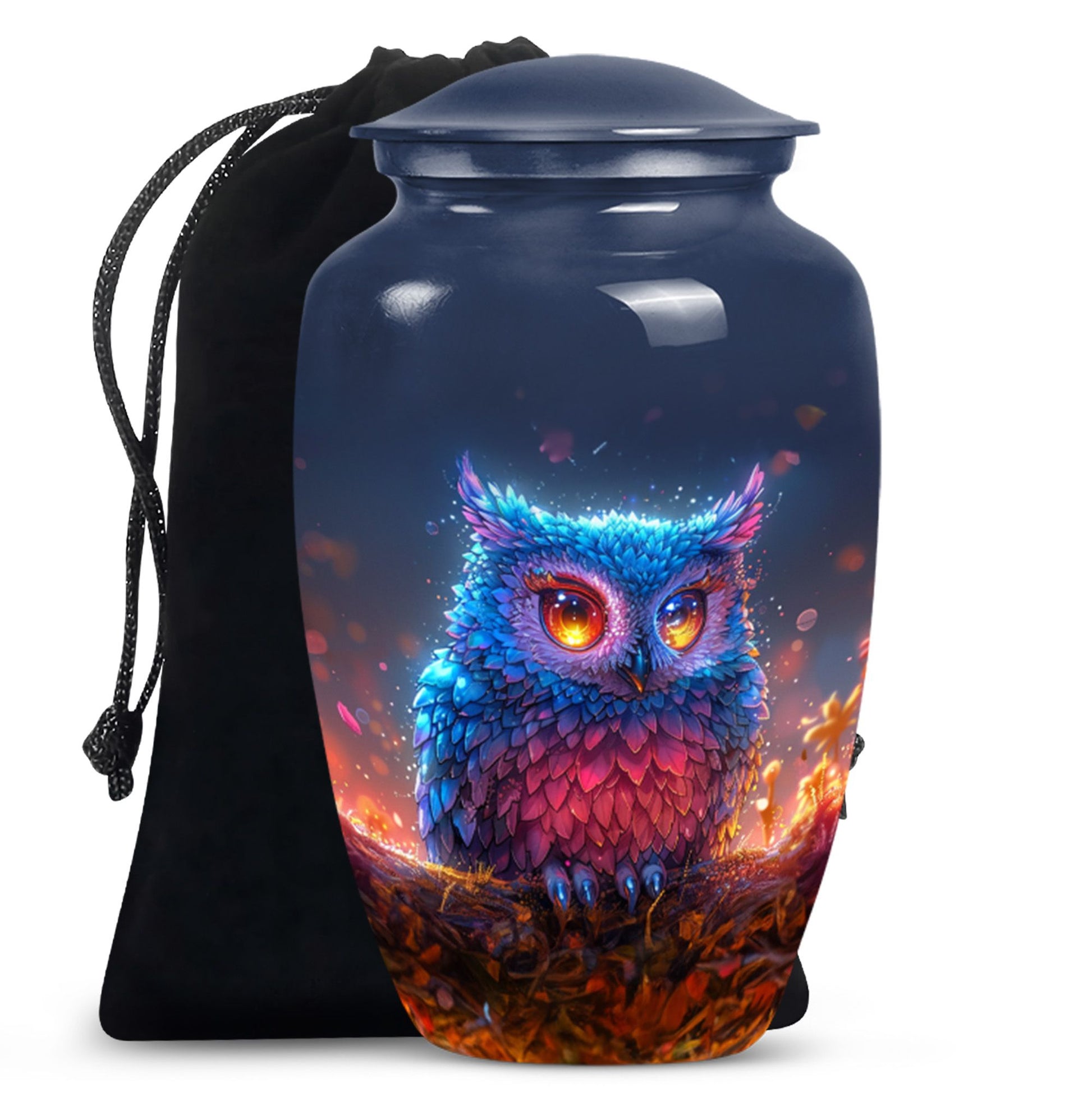 Classic 10 inch owl urn for adult