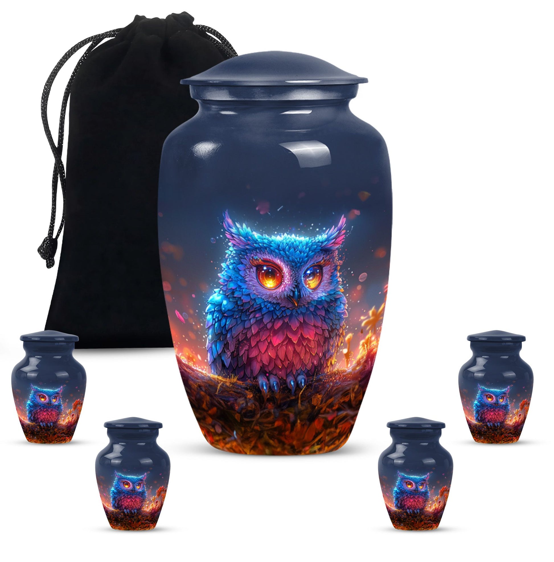 Classic 10 inch owl urn for adult