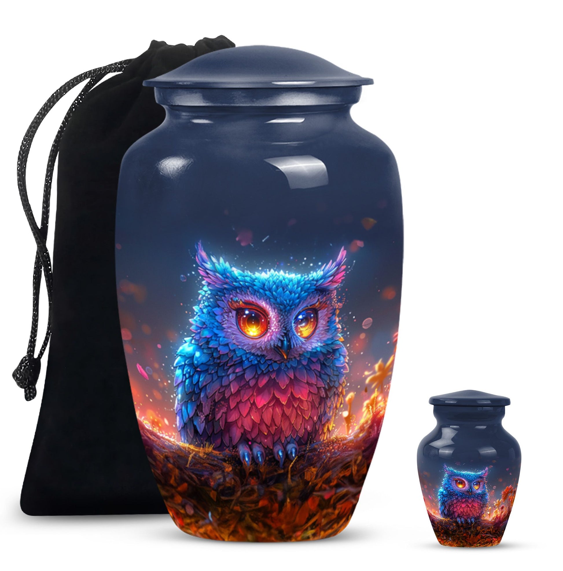 Classic 10 inch owl urn for adult