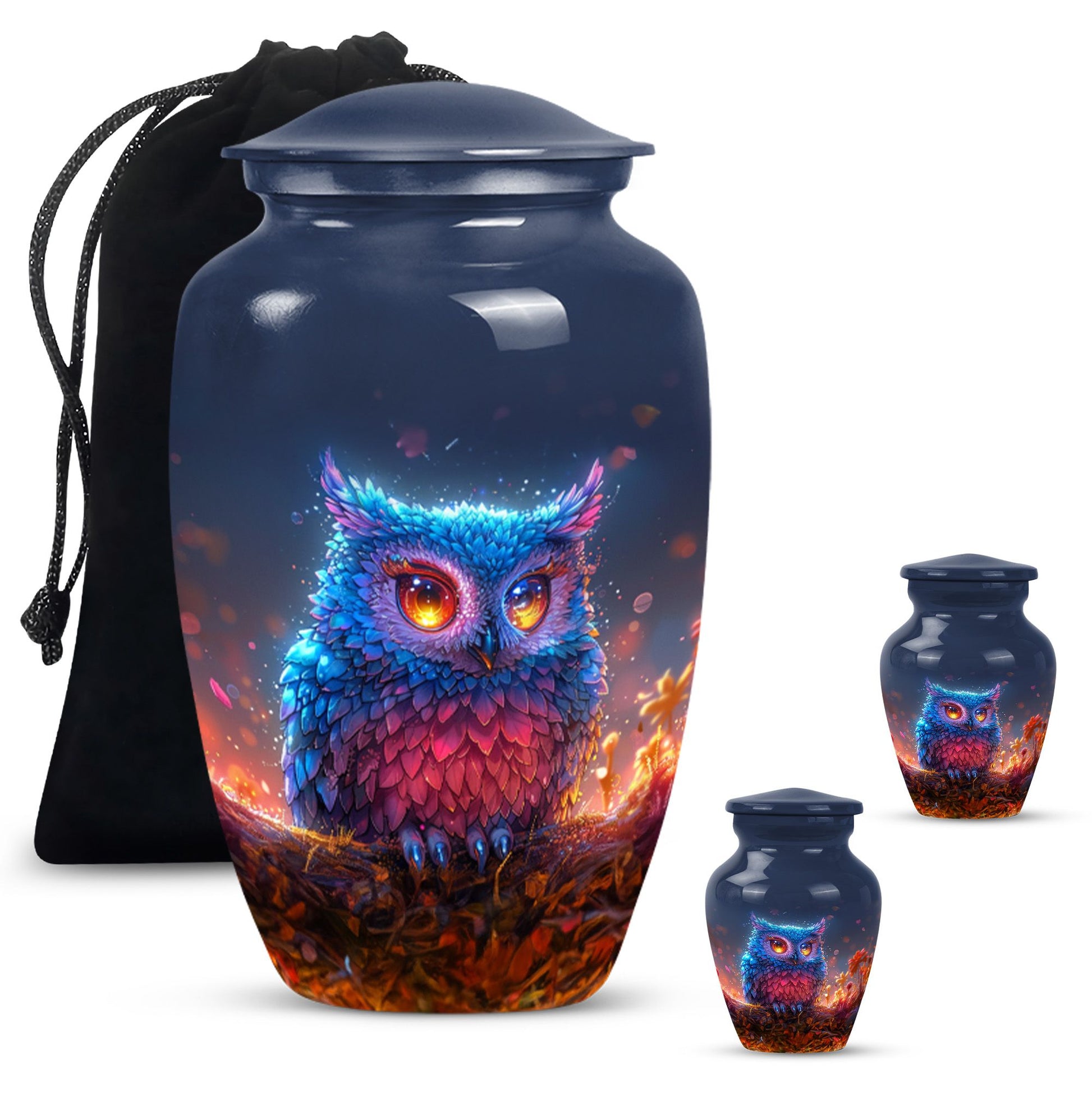 Classic 10 inch owl urn for adult