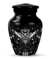 Classic 10-inch owl urn for cremation, aluminum-made 