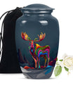 moose walking urn for ashes.