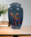 moose walking urn for ashes.