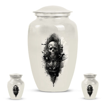 Large Urn with 2 Mini Urn