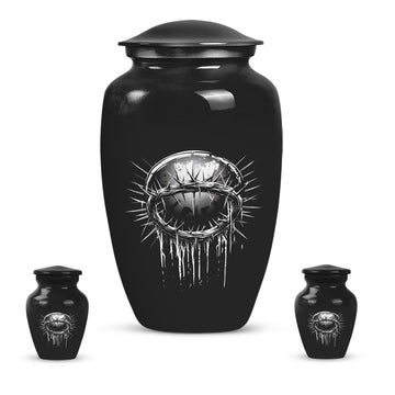 Large Urn with 2 Mini Urn