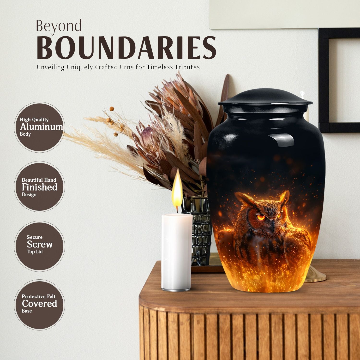  large cremation urn for ashes