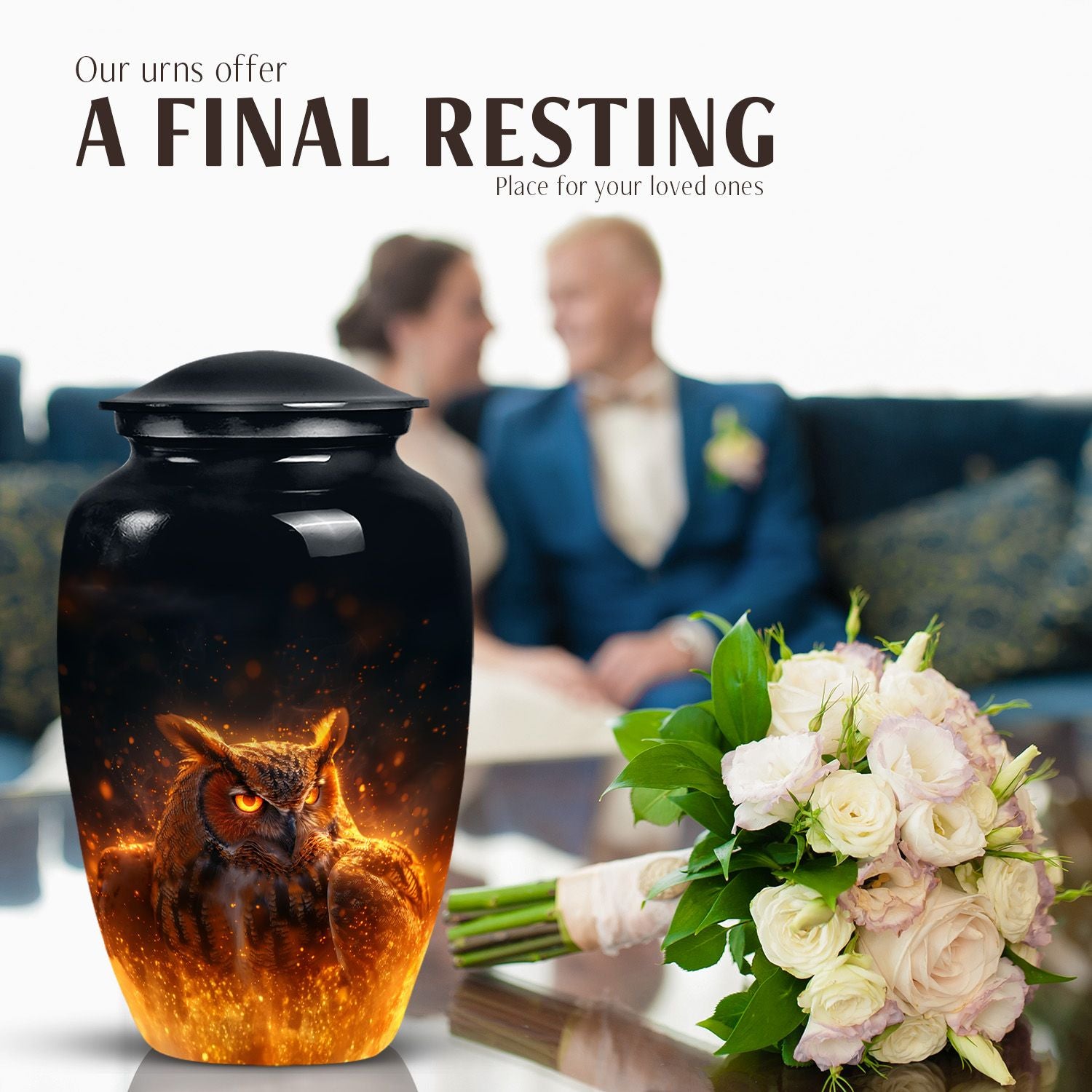  large cremation urn for ashes