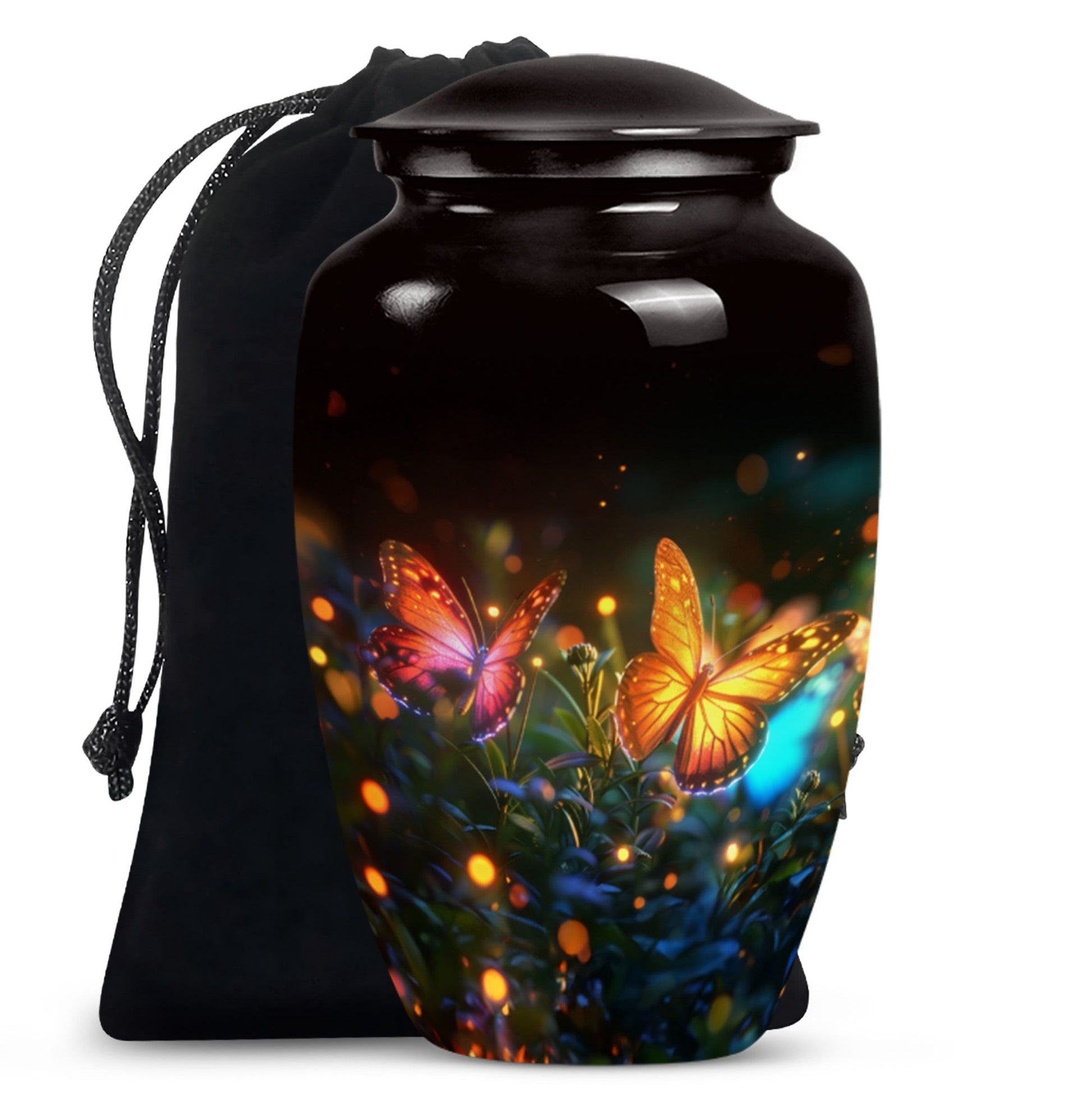 classic design butterfly urn.