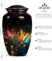 classic design butterfly urn.