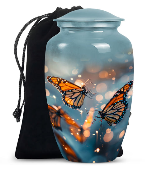 butterfly urn for human ashes