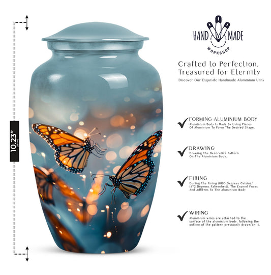 butterfly urn for human ashes