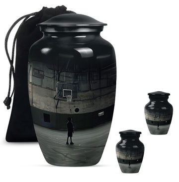 Large Urn with 2 Mini Urn