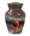 10-inch classic basketball urn for mom, 