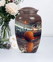 10-inch classic basketball urn for mom, 