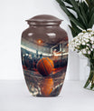 10-inch classic basketball urn for mom, 