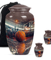 10-inch classic basketball urn for mom, 